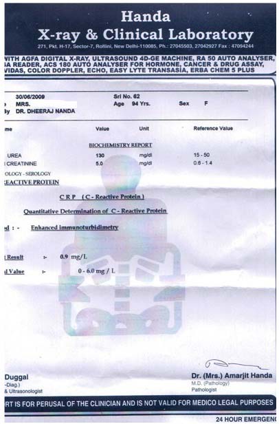 Case of Acute Renal Failure